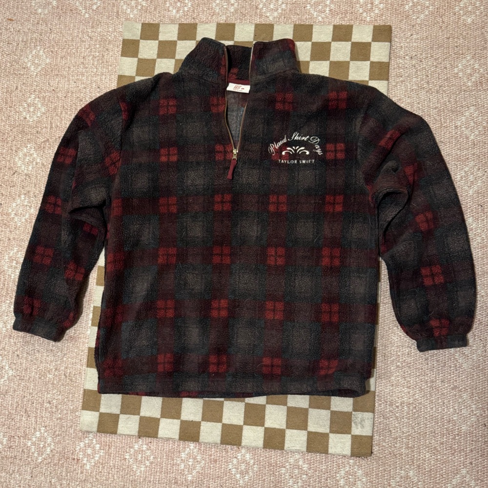 Taylor Swift Plaid Shirt Days Fleece